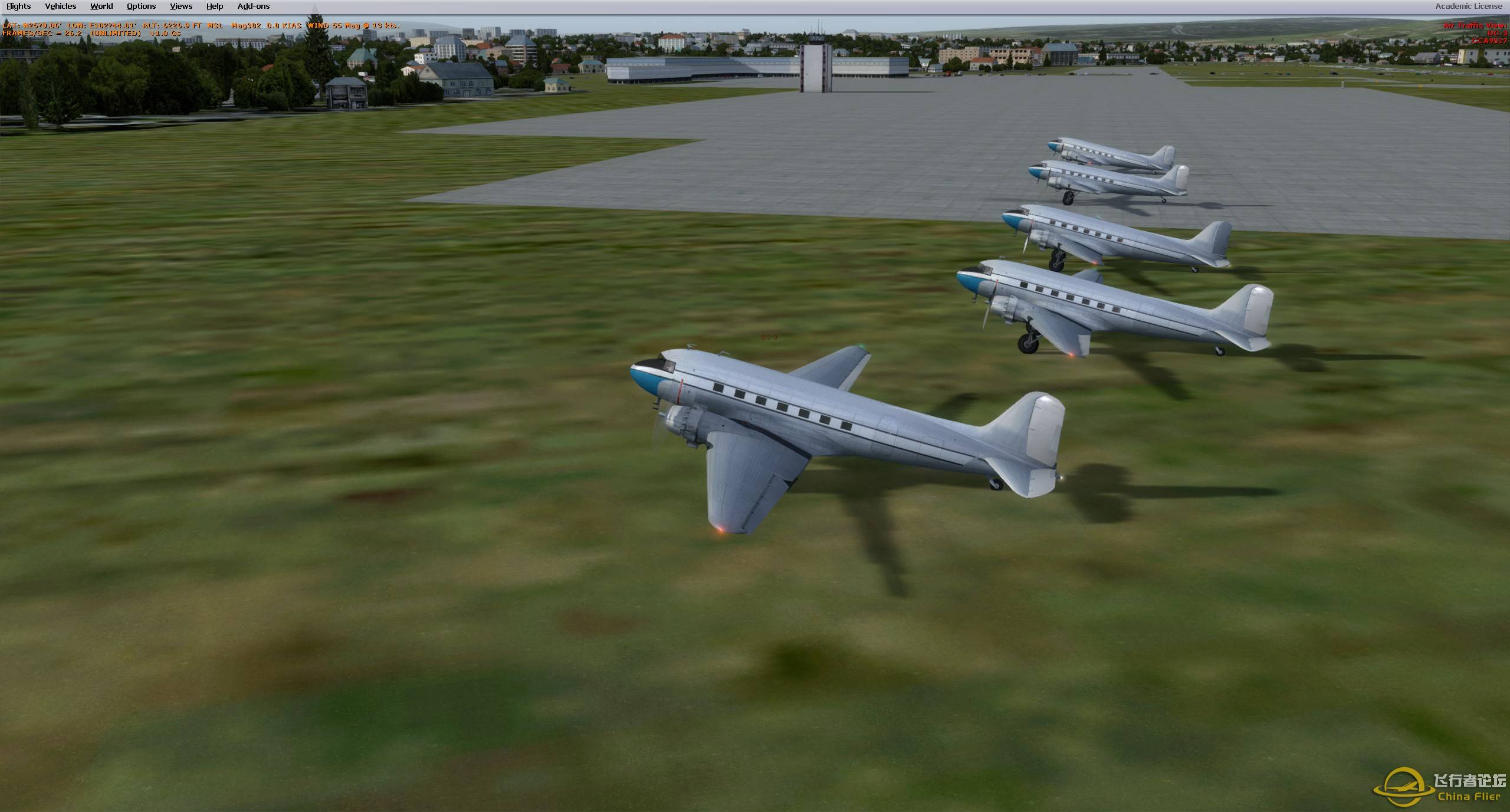 【2314】【VATSIM】今天，我们飞跃了驼峰！-2173 