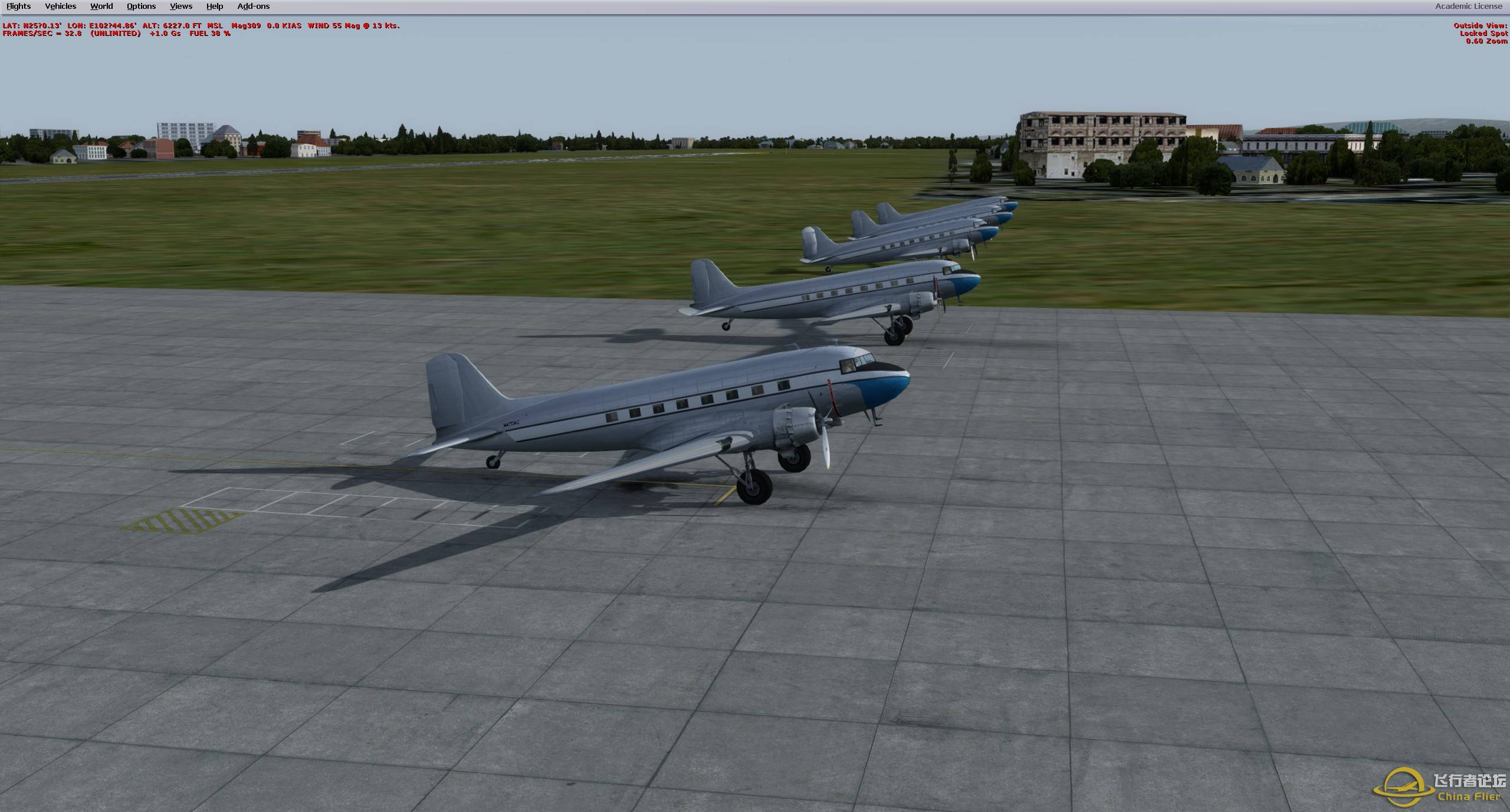 【2314】【VATSIM】今天，我们飞跃了驼峰！-1702 