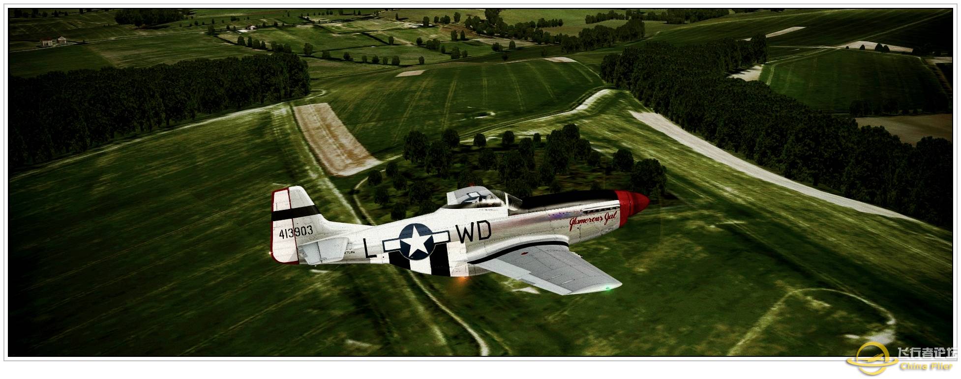 天马行空 P-51D野马-5631 