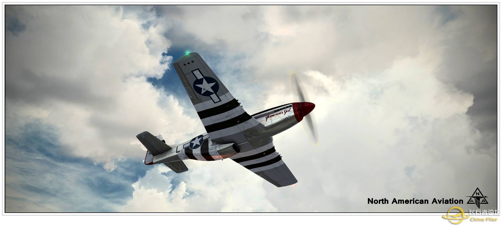 天马行空 P-51D野马-1773 