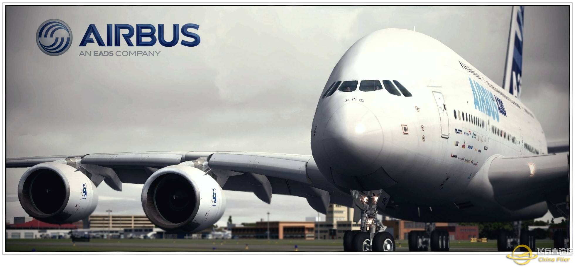 Airbus A380原型机试航-5560 