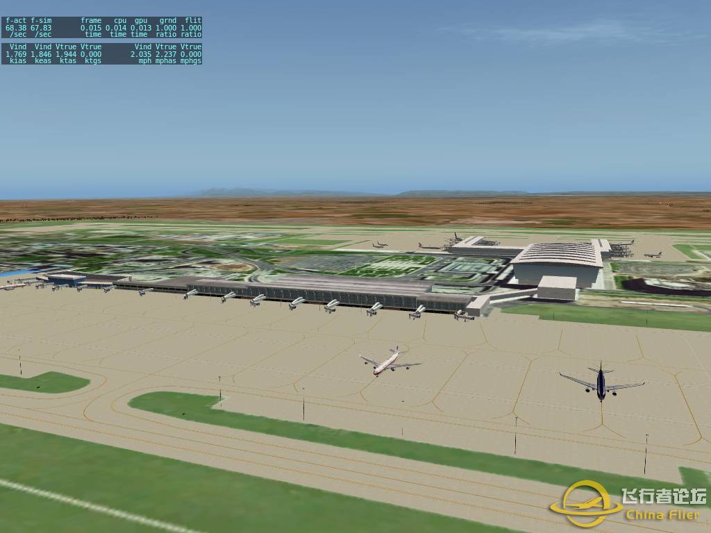 [X-plane X]转载西安咸阳国际机场-6599 