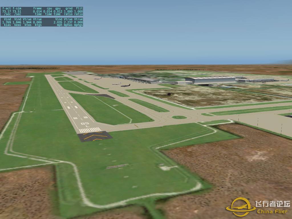 [X-plane X]转载西安咸阳国际机场-4500 