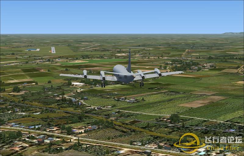 P-3C太湖上空飞行，降落无锡机场-2483 