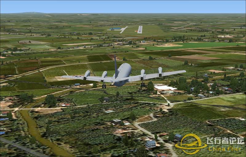 P-3C太湖上空飞行，降落无锡机场-5620 