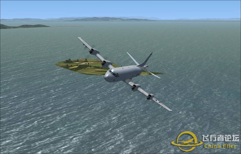 P-3C太湖上空飞行，降落无锡机场-60 