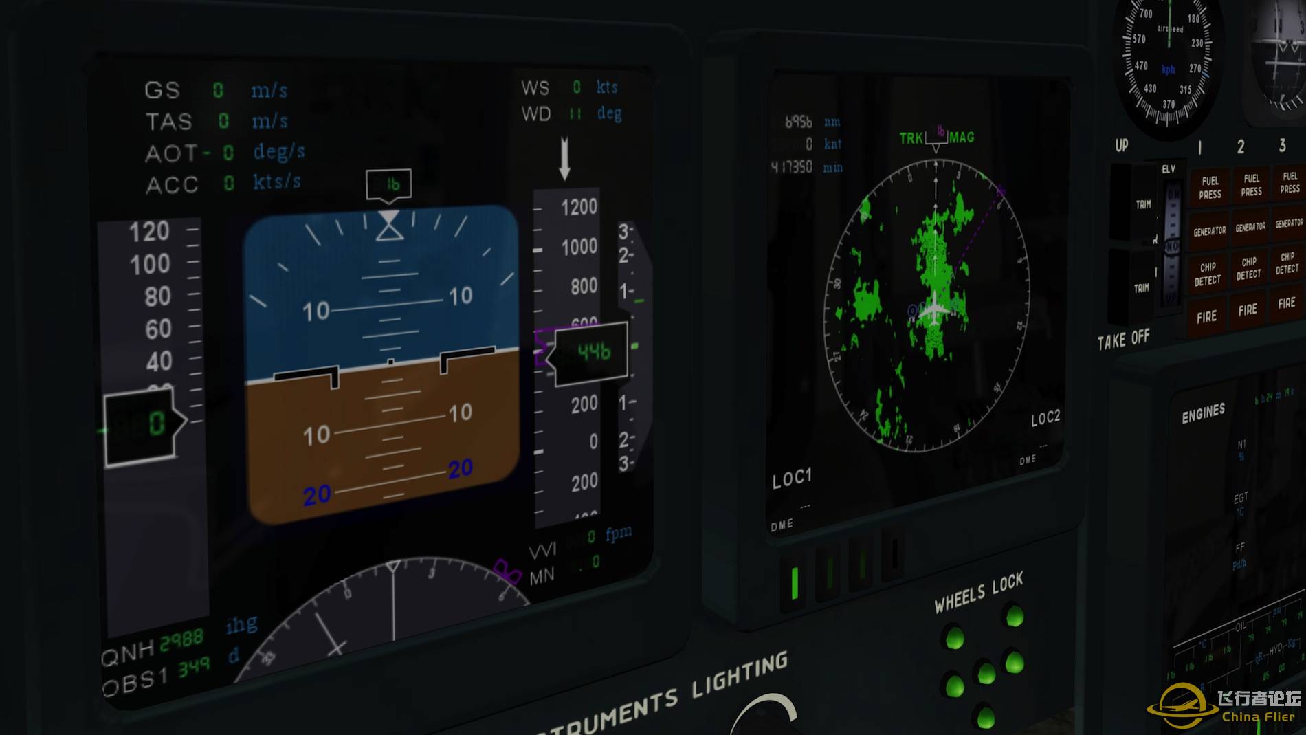 [X-Plane10] - 伊尔-96-400-6844 