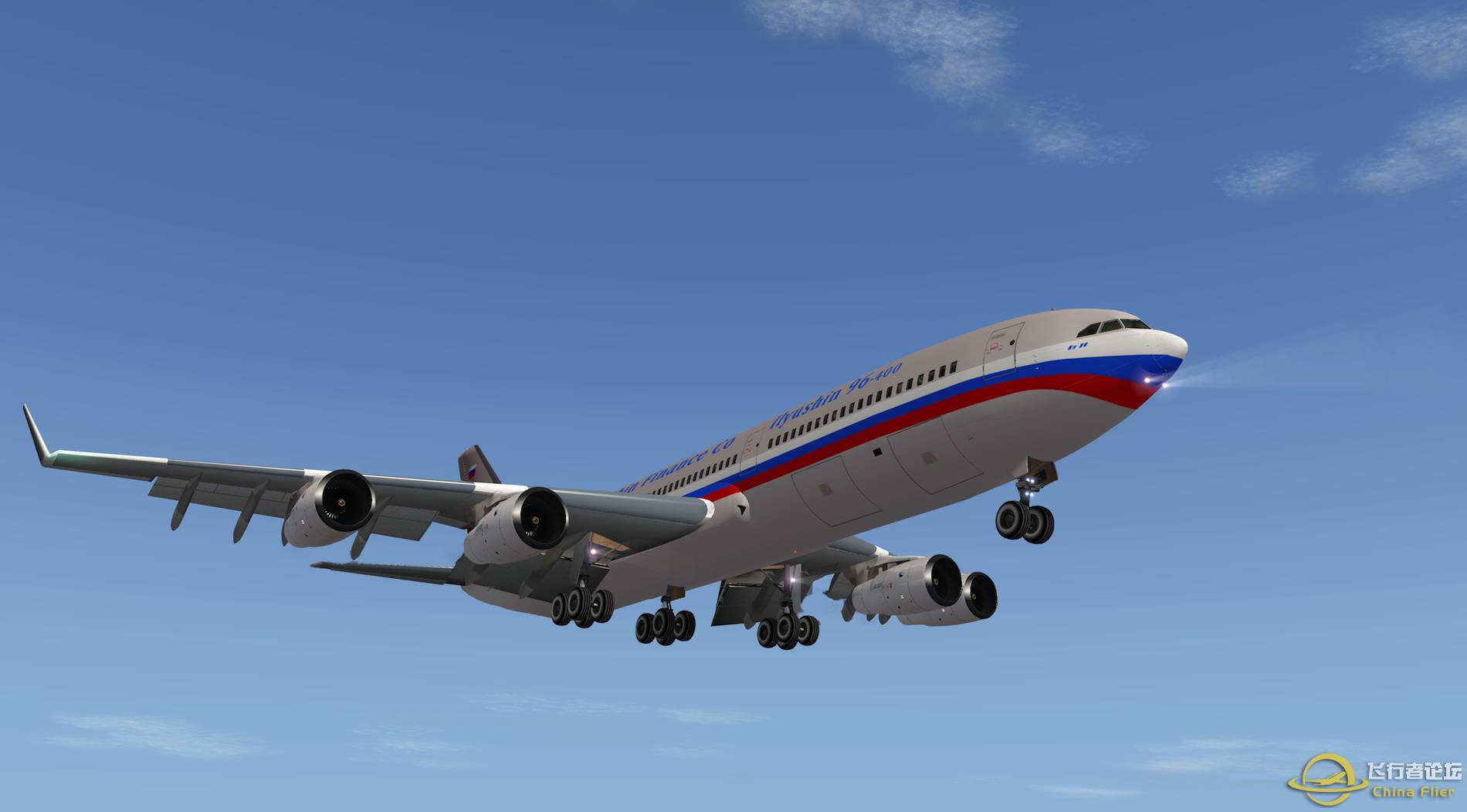 [X-Plane10] - 伊尔-96-400-6375 