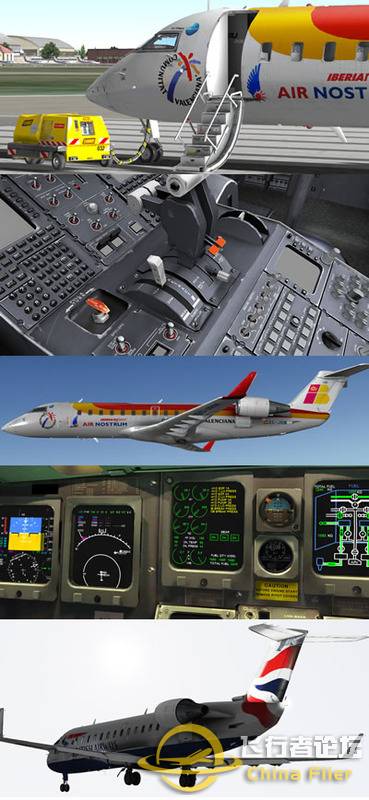 [X-Plane10] - CRJ-200 v1.53-5605 