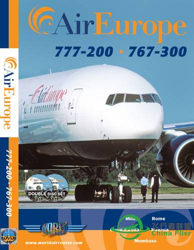 Just Planes 系列视频 ---- AirEurope - B777-200 &amp; 767-300-2133 