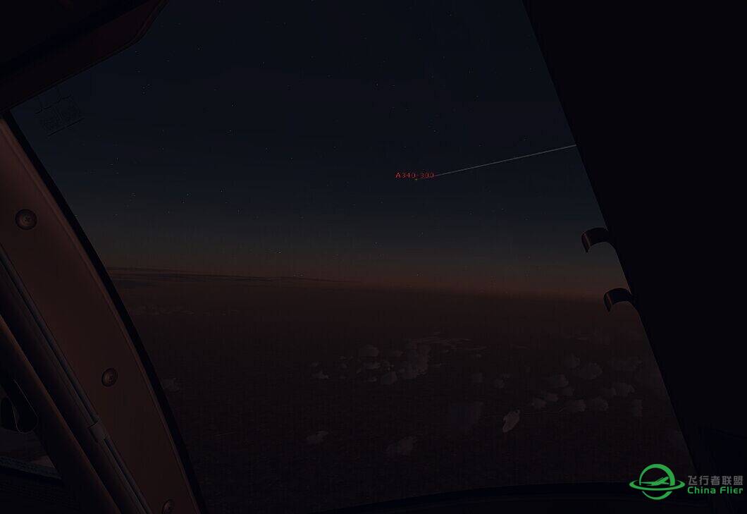 迎着夕阳，落地巴黎 北京--巴黎首航结束-2529 