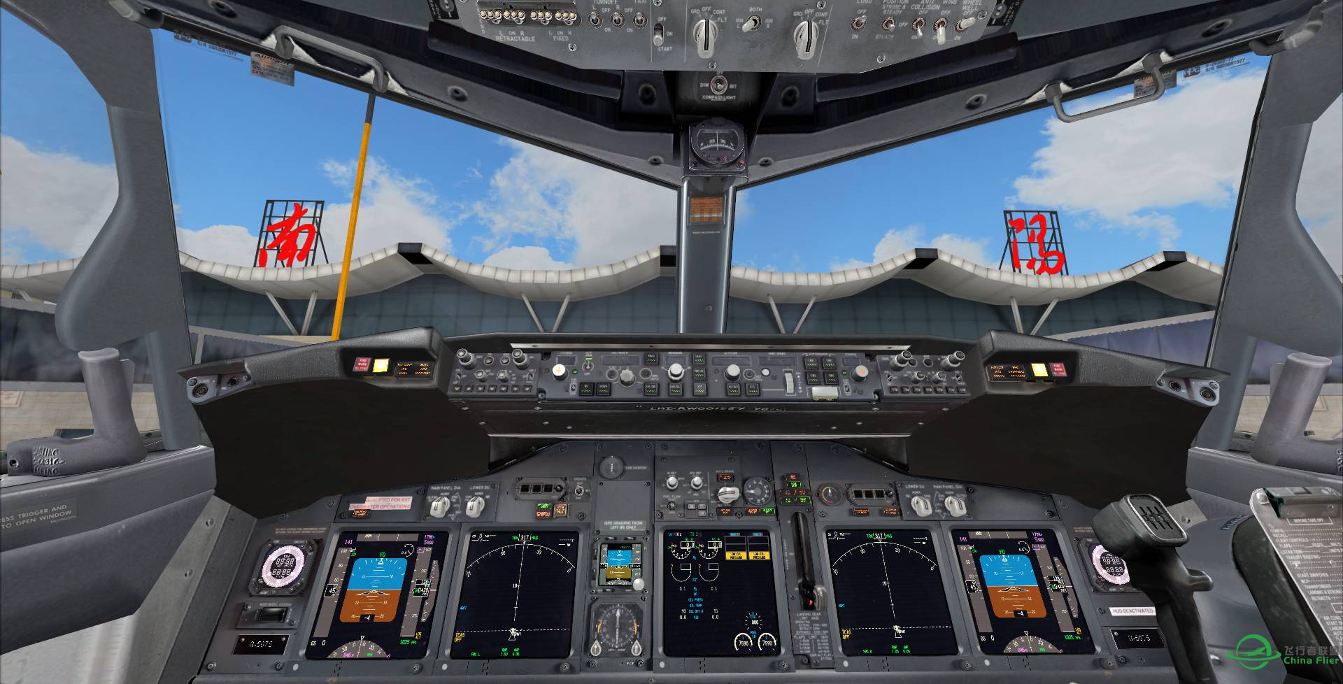 【FSX】驾驶舱-902 