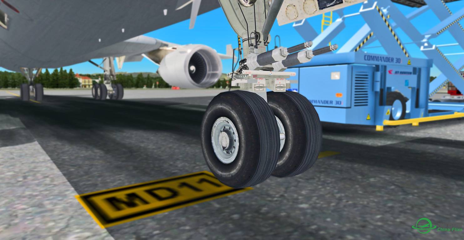 【FSX】LH cargo MD11F-923 