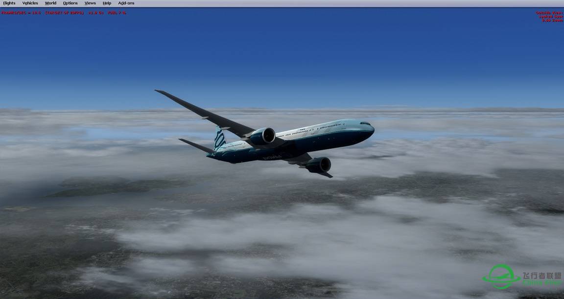 P3D V2.4里的最新和谐版PMDG777几乎完美了！-5738 