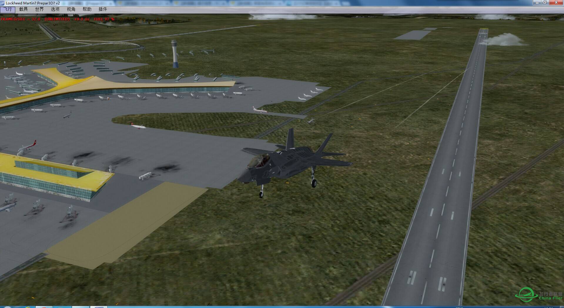 求助P3D的机场地景显示不正常 急急急-2611 