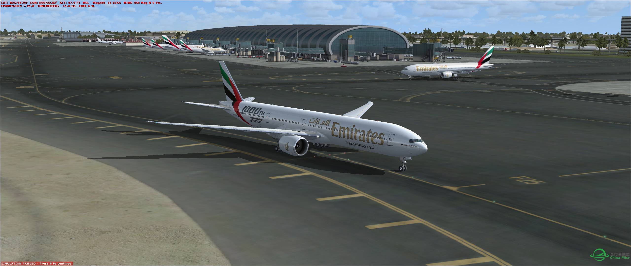 PMDG 777 官方教程1航线-8190 