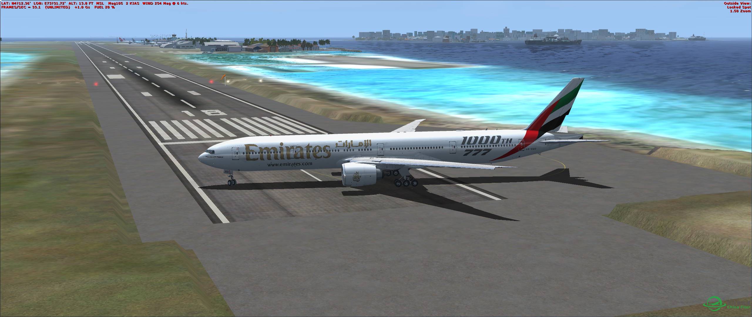 PMDG 777 官方教程1航线-7301 
