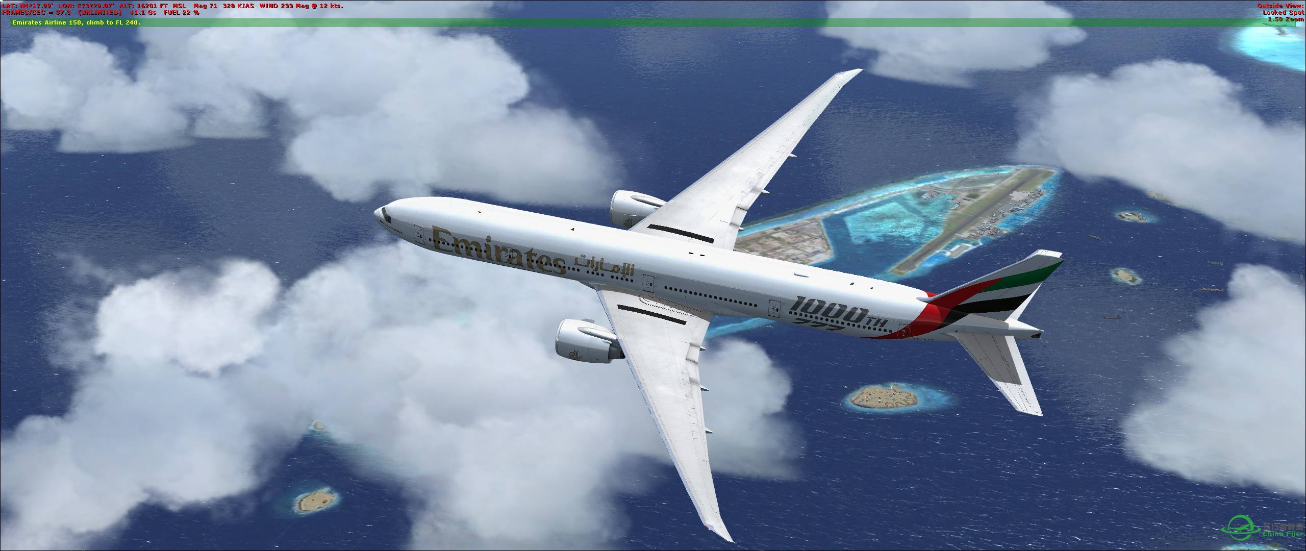 PMDG 777 官方教程1航线-6886 