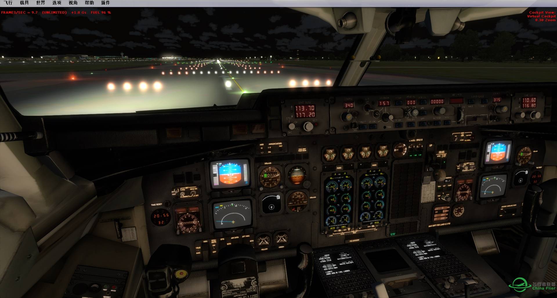 QW146夜晚航班EGKK——EHAM-5837 