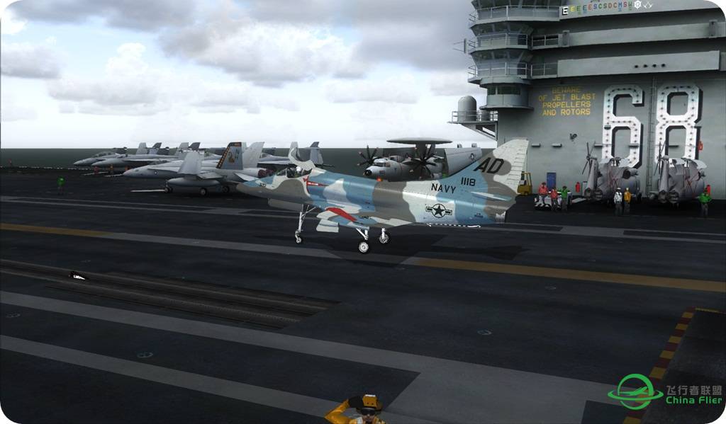 【NAVY】A-4天鹰航空母舰一日游-1806 