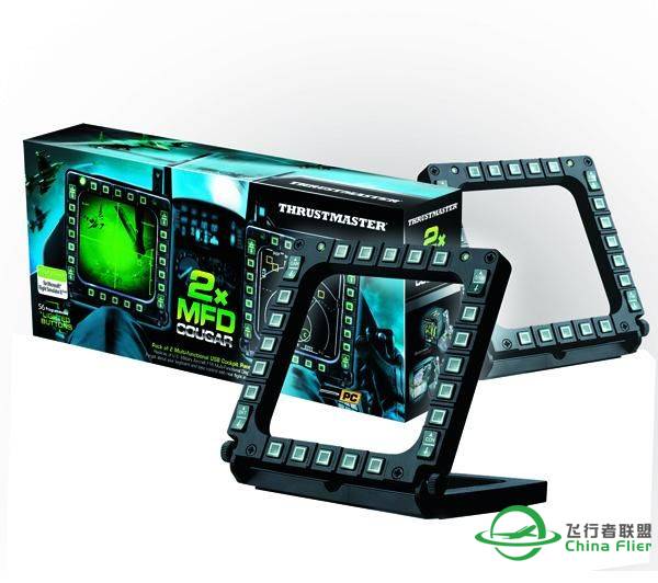 谁用过Thrustmaster MFD的多功能仪表边框-8847 