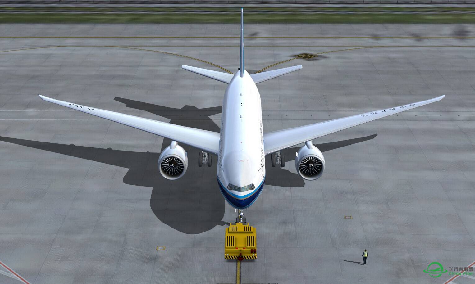 CSN货运包机PVG出港流程-8018 