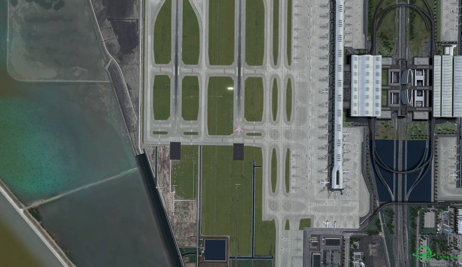 CSN货运包机PVG出港流程-8000 