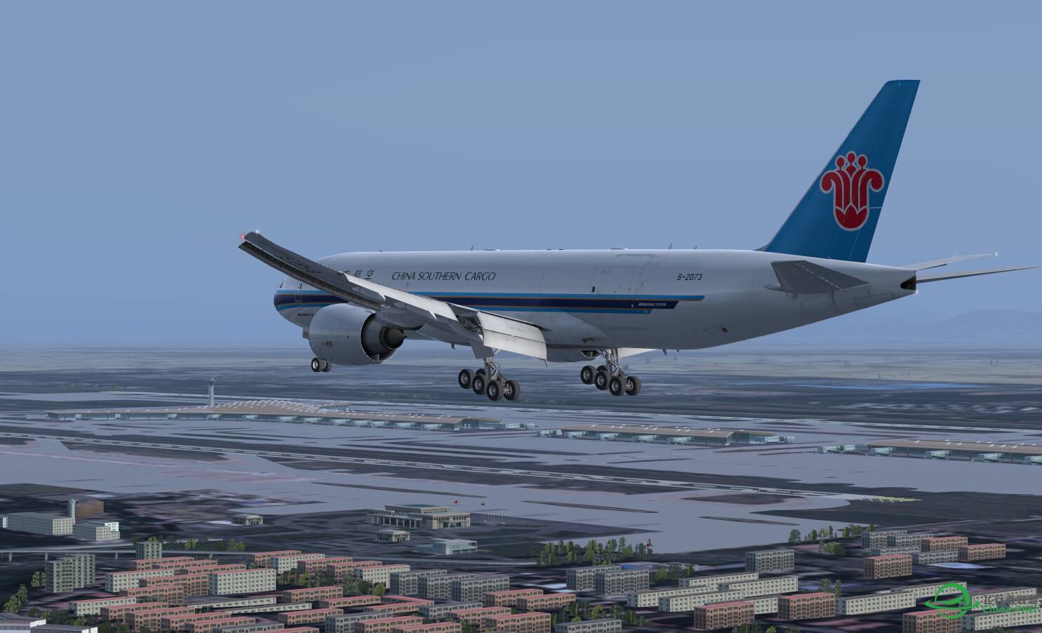 2015年的首班降落ZBAA，北京天气还不错！-4269 