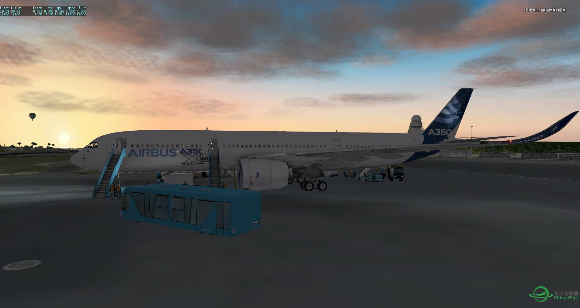 XPlane10 A350XWB 飞行美图-5246 