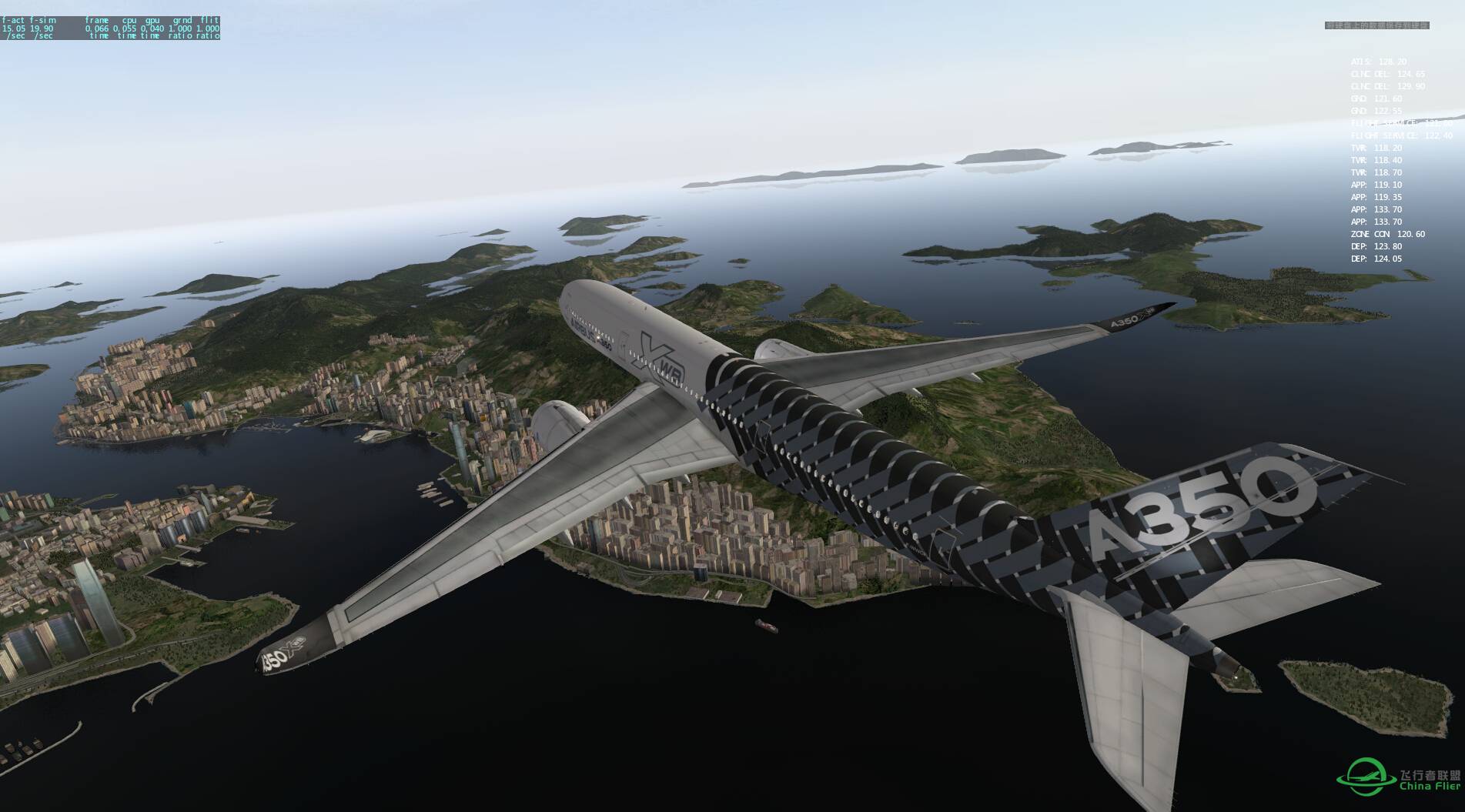 XPlane10 A350XWB 飞行美图-1204 