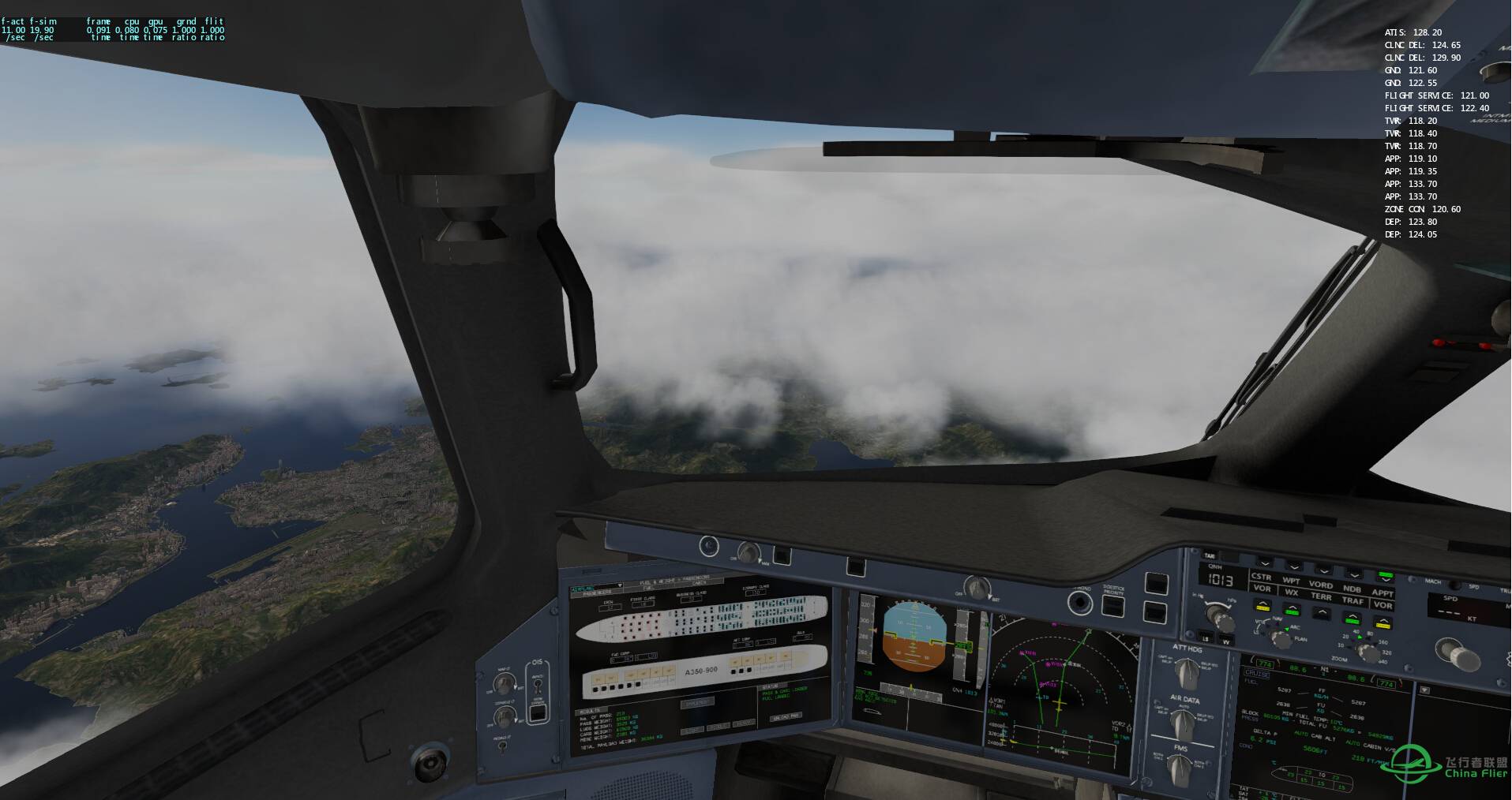 XPlane10 A350XWB 飞行美图-4232 