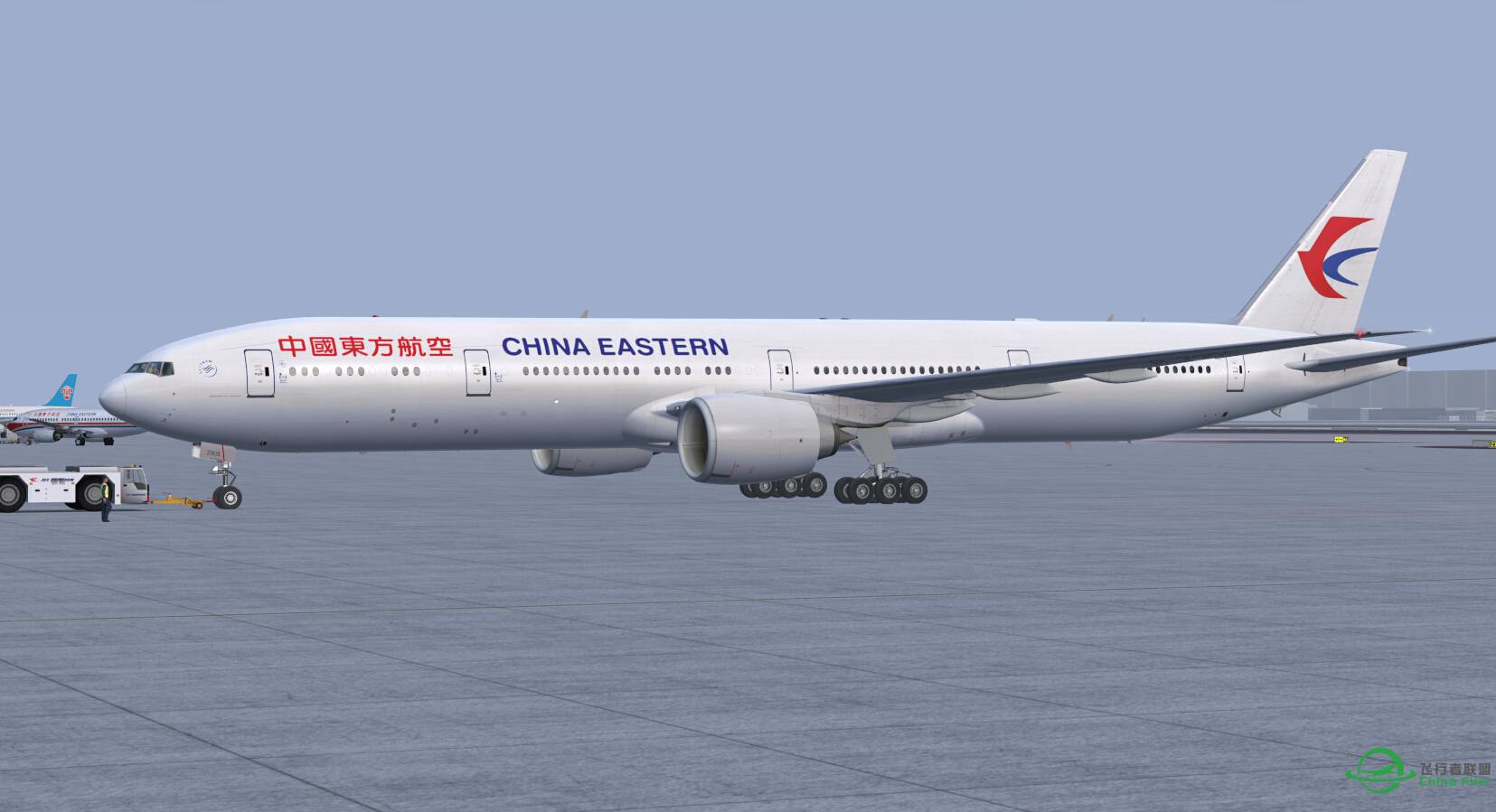 东方大白——B777-300ER测试飞行-2614 