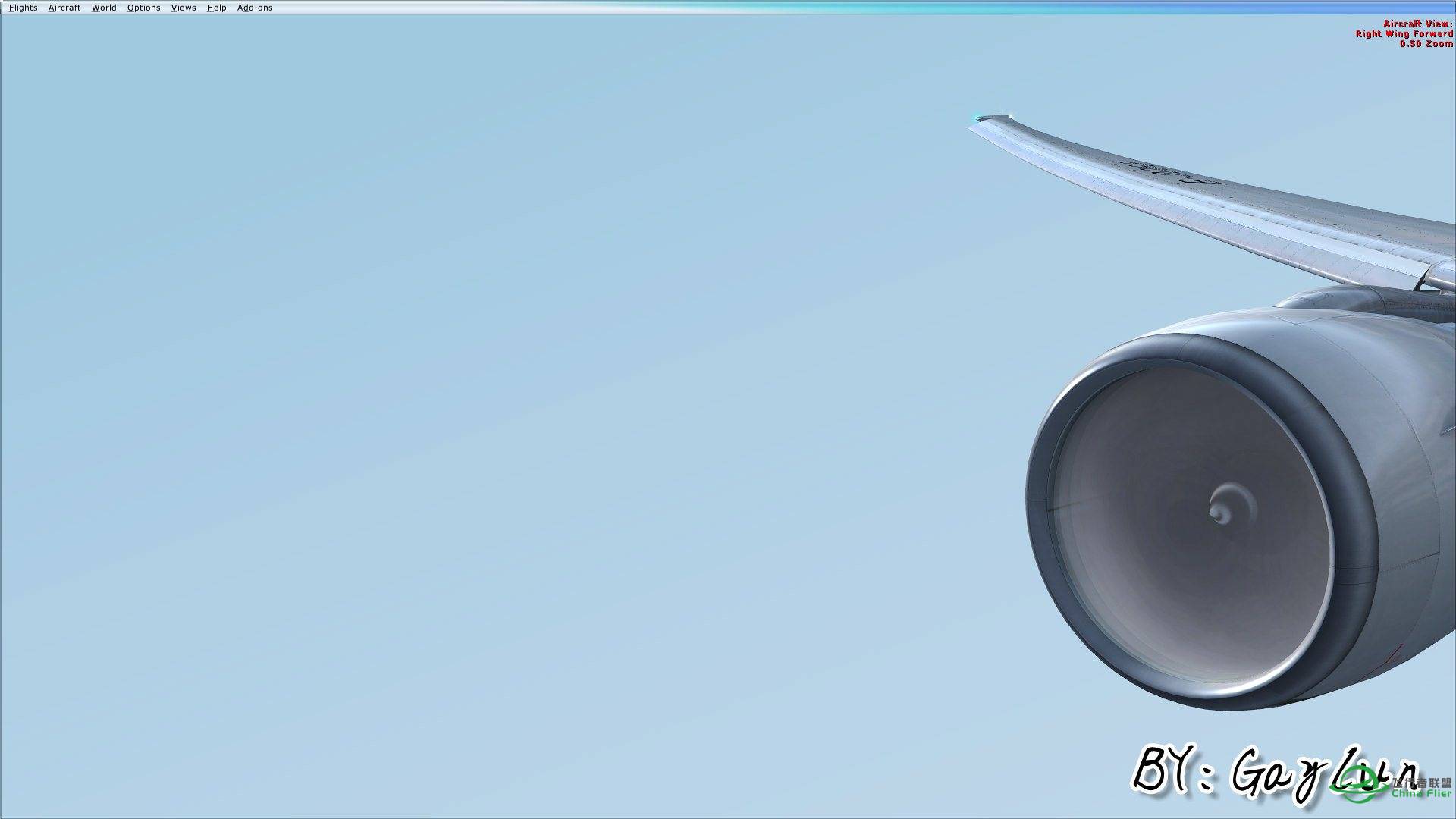 B777伦敦大雾起飞-63 