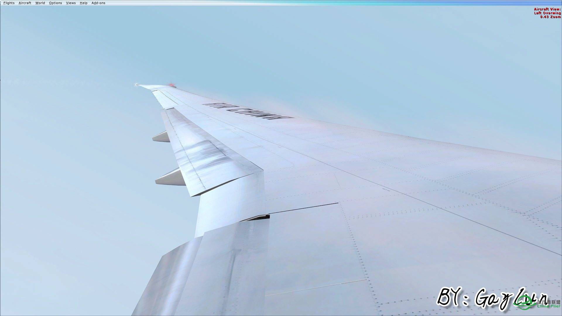 B777伦敦大雾起飞-5616 