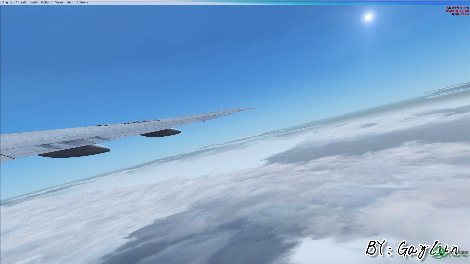 B777伦敦大雾起飞-6729 