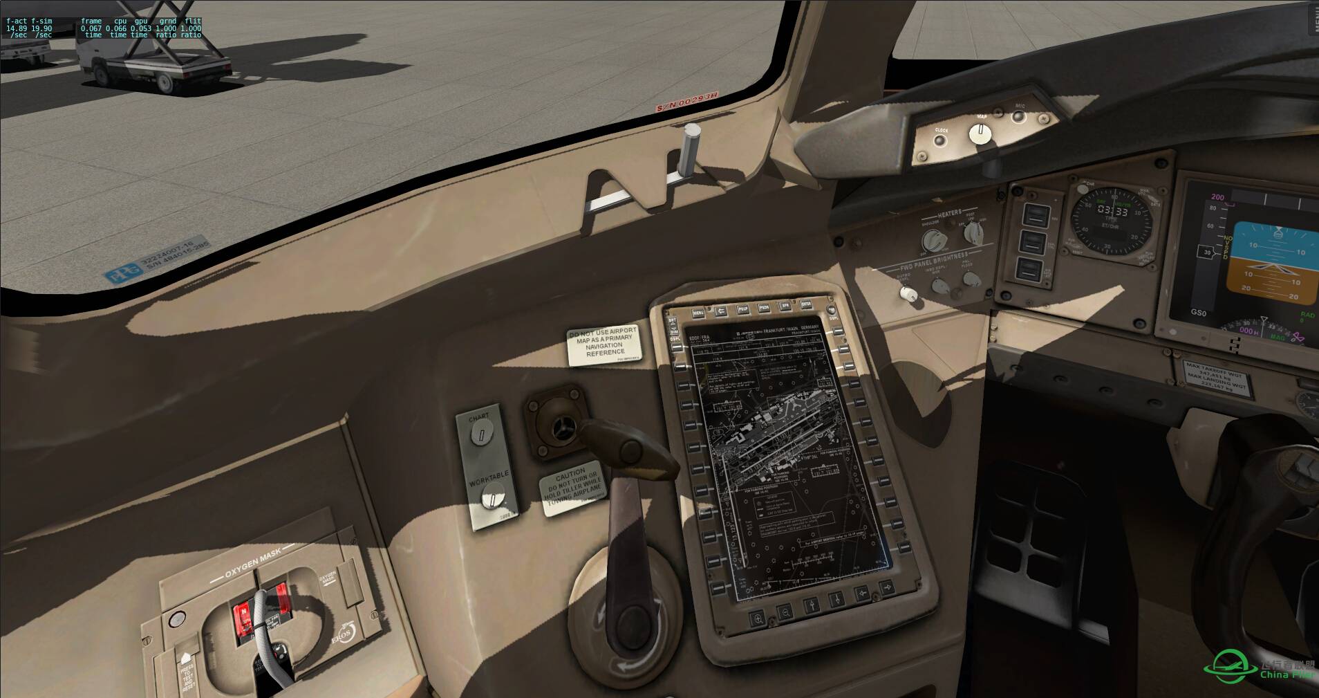 XPLANE10 Boeing777cockpit v1.1 全新驾驶舱美图-8037 