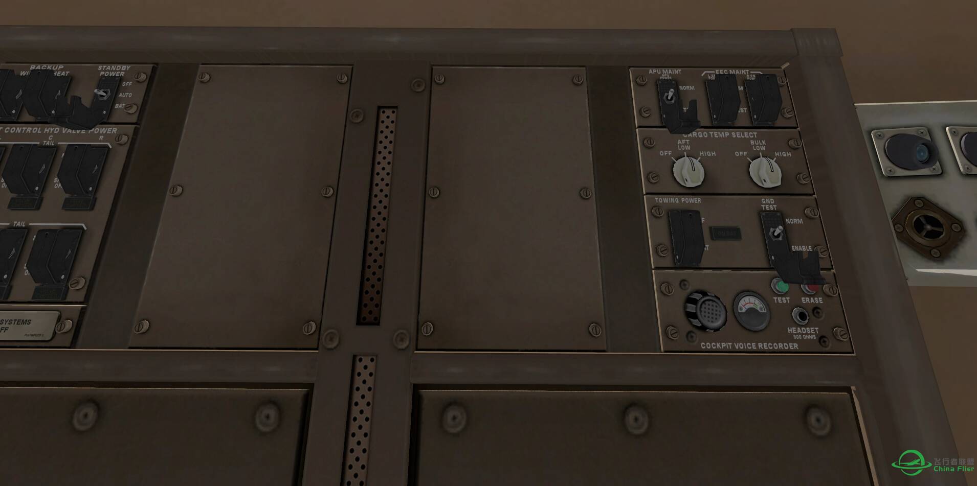 XPLANE10 Boeing777cockpit v1.1 全新驾驶舱美图-6554 