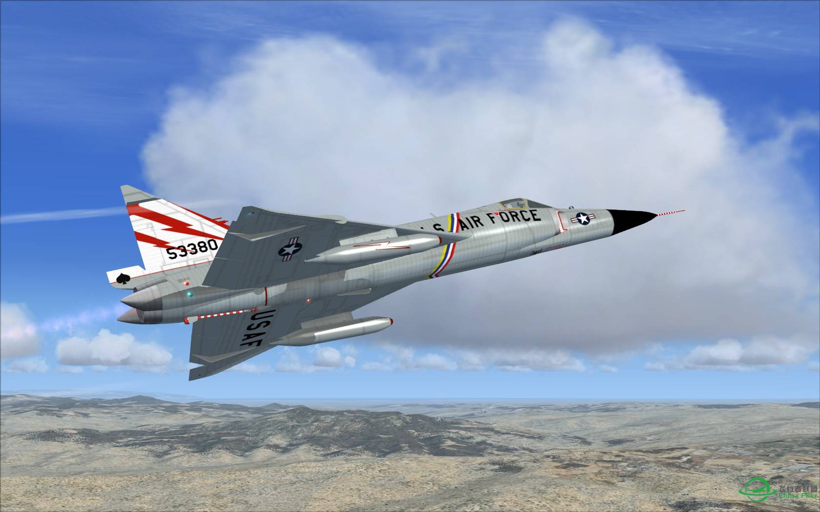 康维尔的利剑F-102美图-861 