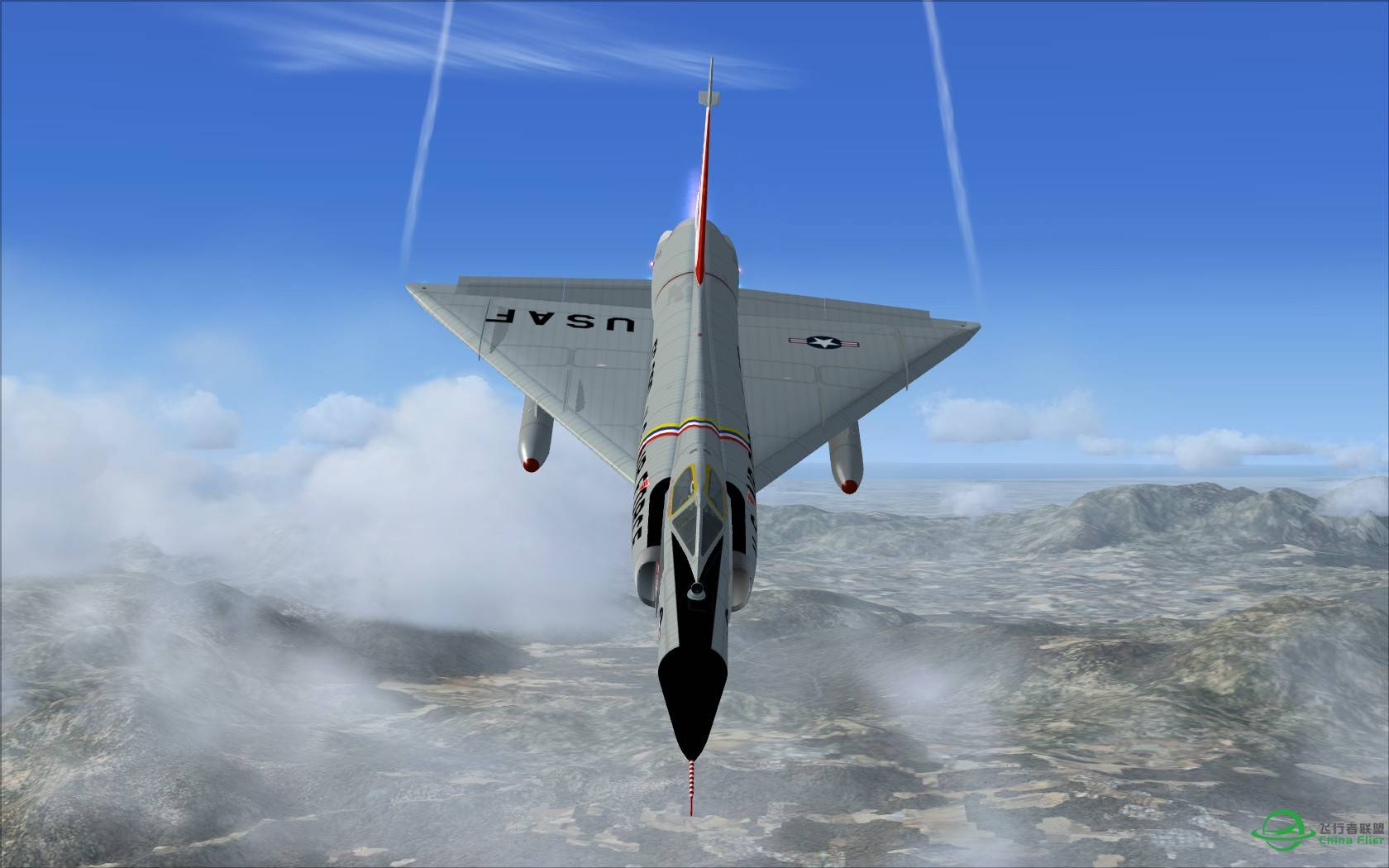 康维尔的利剑F-102美图-729 