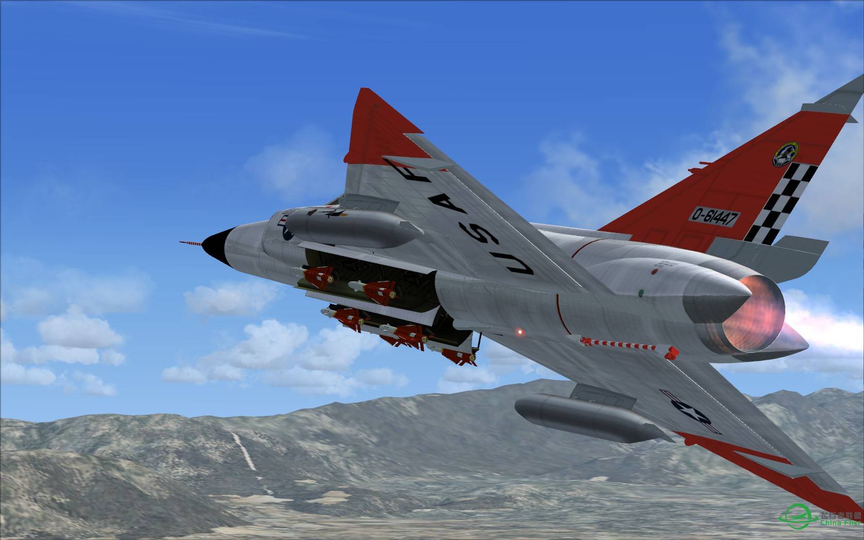 康维尔的利剑F-102美图-2393 