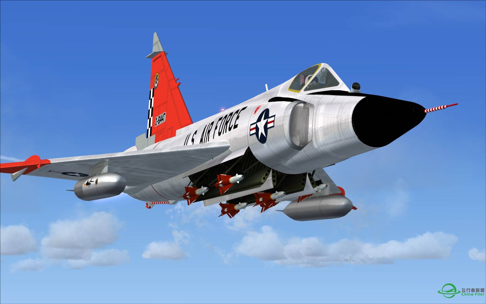 康维尔的利剑F-102美图-6350 