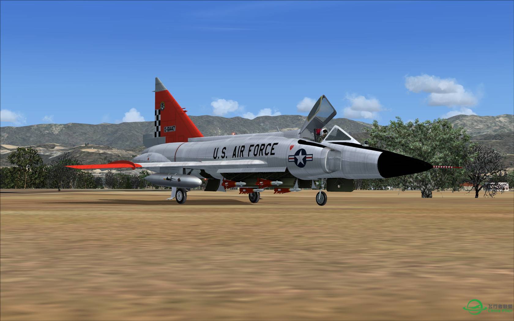 康维尔的利剑F-102美图-1521 