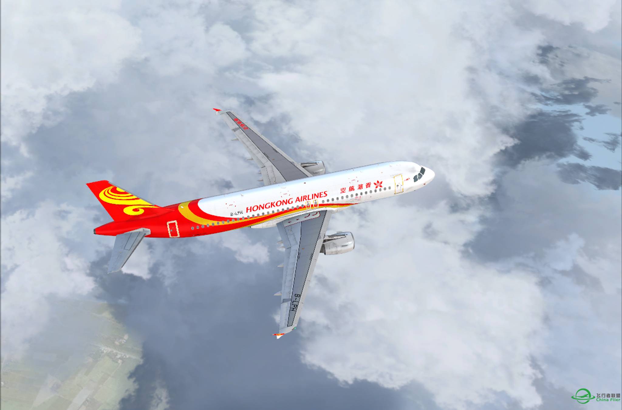 【CA2472新版环球系列】第三站：厦门-香港-1041 