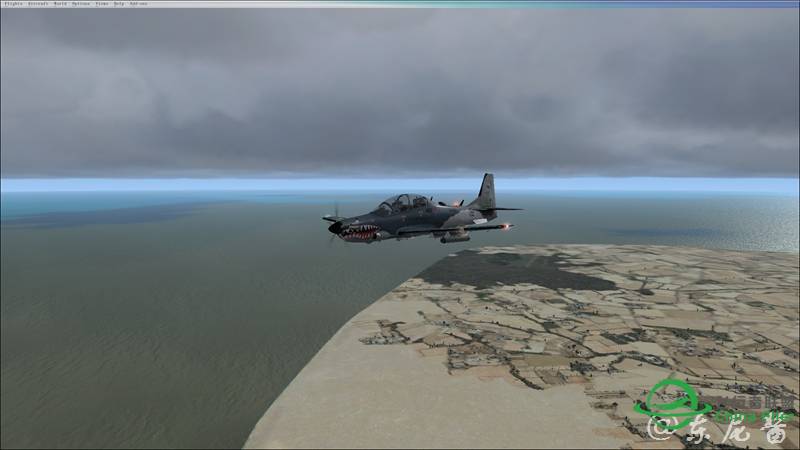 A-29巨嘴鸟教练机ZSSS-ZSPD-ZSNT-ZSSS转场-6351 