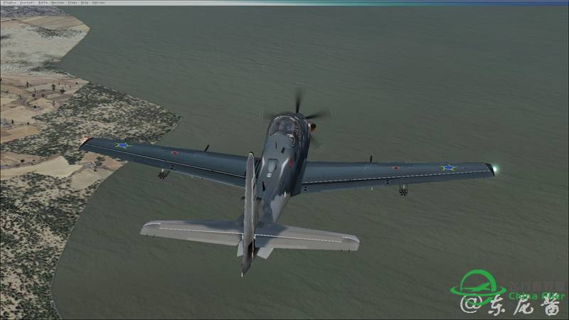 A-29巨嘴鸟教练机ZSSS-ZSPD-ZSNT-ZSSS转场-9538 