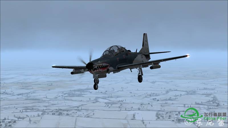 A-29巨嘴鸟教练机ZSSS-ZSPD-ZSNT-ZSSS转场-9768 