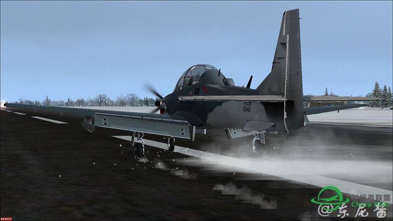 A-29巨嘴鸟教练机ZSSS-ZSPD-ZSNT-ZSSS转场-497 