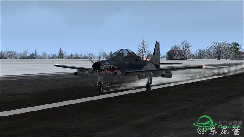 A-29巨嘴鸟教练机ZSSS-ZSPD-ZSNT-ZSSS转场-8162 