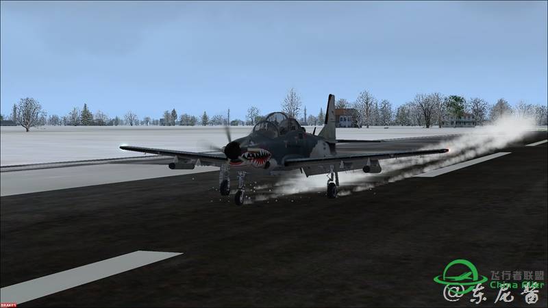 A-29巨嘴鸟教练机ZSSS-ZSPD-ZSNT-ZSSS转场-7428 