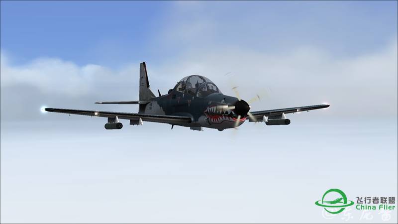 A-29巨嘴鸟教练机ZSSS-ZSPD-ZSNT-ZSSS转场-2323 